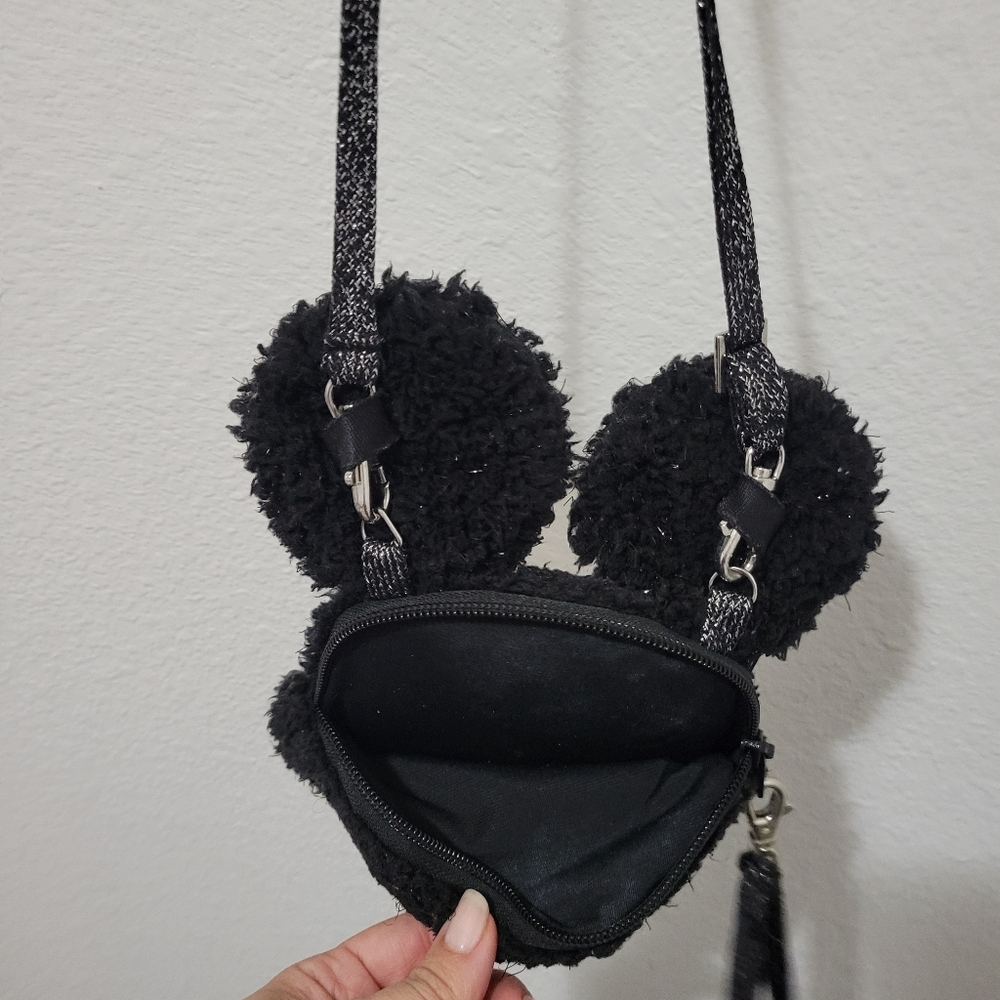 Disney Mickey Plush Crossbody And Wristlet - Picture 2 of 3